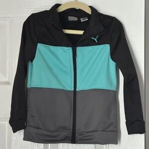 PUMA Toddler Track Jacket Size 3T Excellent Condition Spring Fall